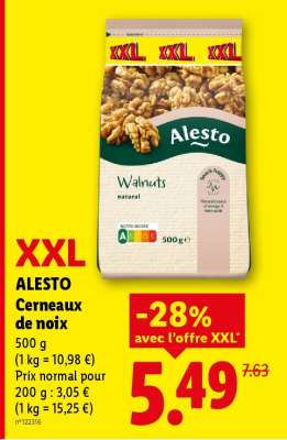 ALESTO Cerneaux de noix