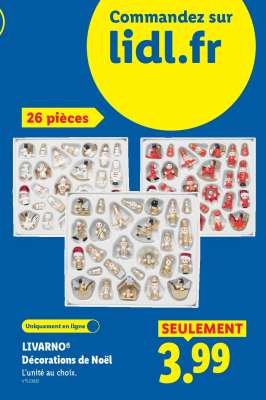 LIVARNO® Décorations de Noël