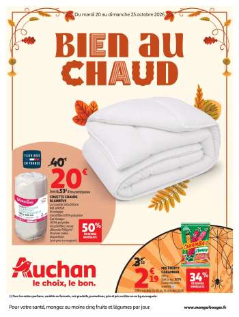 Catalogue Auchan - 20/10/2026 - 25/10/2026.