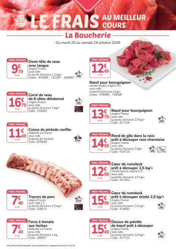 Catalogue Promocash - 20/10/2026 - 24/10/2026.