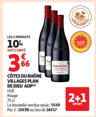 Côtes Du Rhône Villages Plan De Dieu Aop
