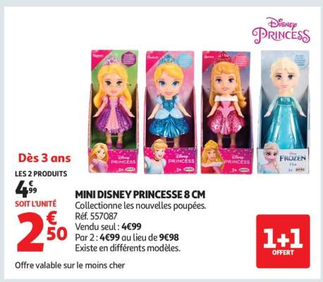 MINI DISNEY PRINCESSE 8 CM