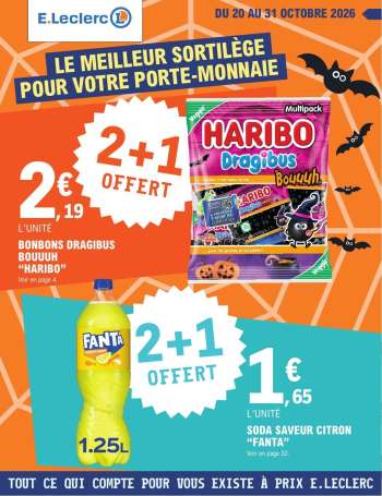 Catalogue E.Leclerc - 20/10/2026 - 31/10/2026.