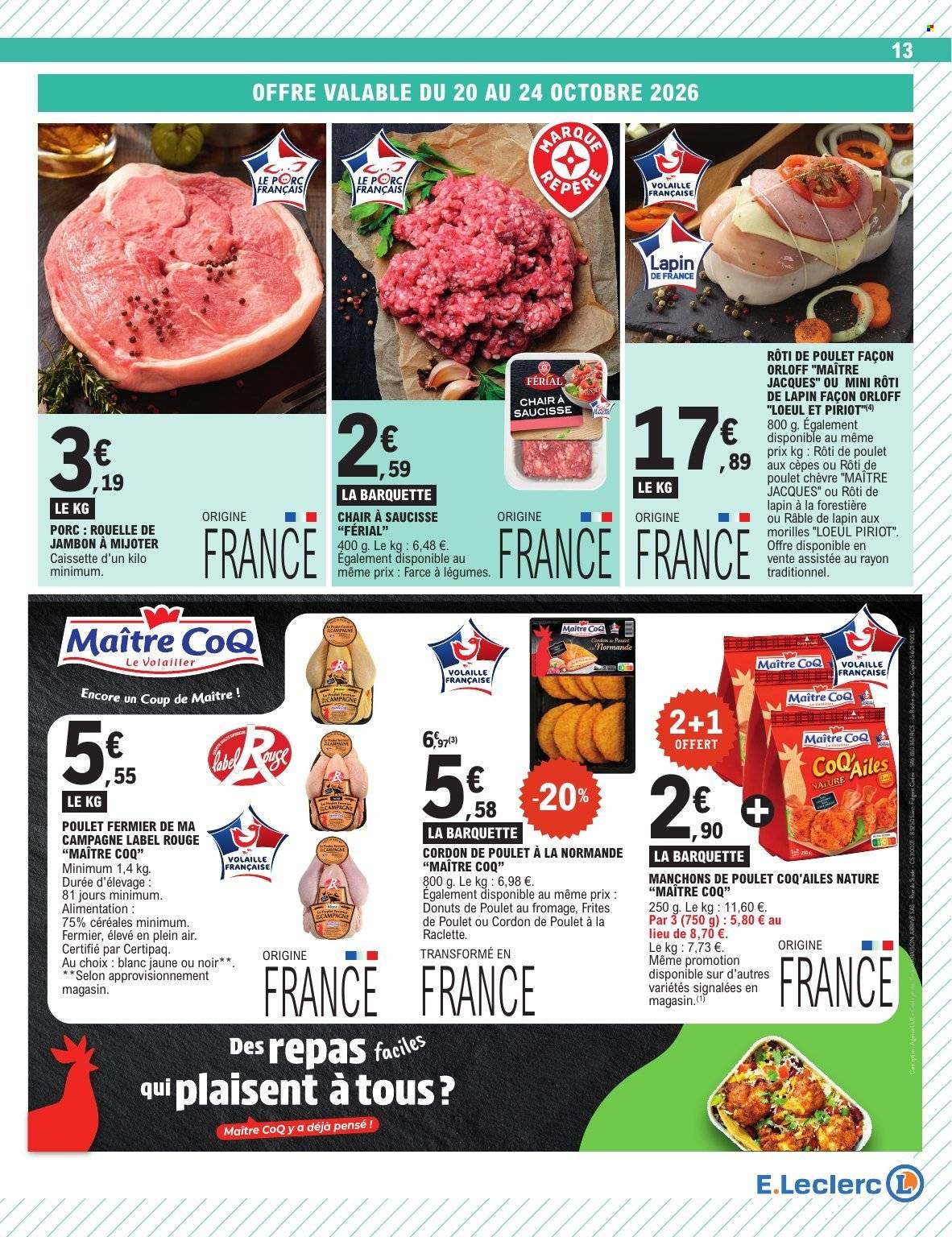 Catalogue E.Leclerc - 20/10/2026 - 31/10/2026. Page 13