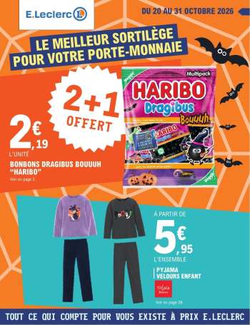 Catalogue E.Leclerc - 20/10/2026 - 31/10/2026.