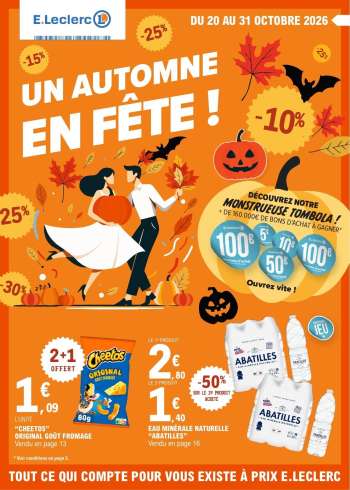 Catalogue E.Leclerc - 20/10/2026 - 31/10/2026.