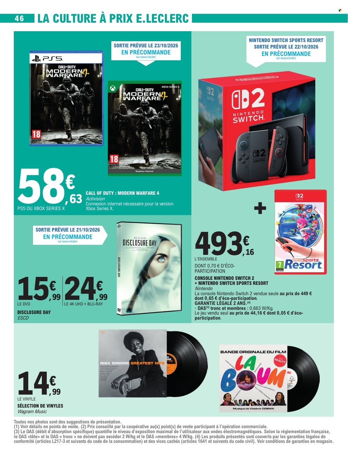 Catalogue E.Leclerc - 20/10/2026 - 31/10/2026. Page 46