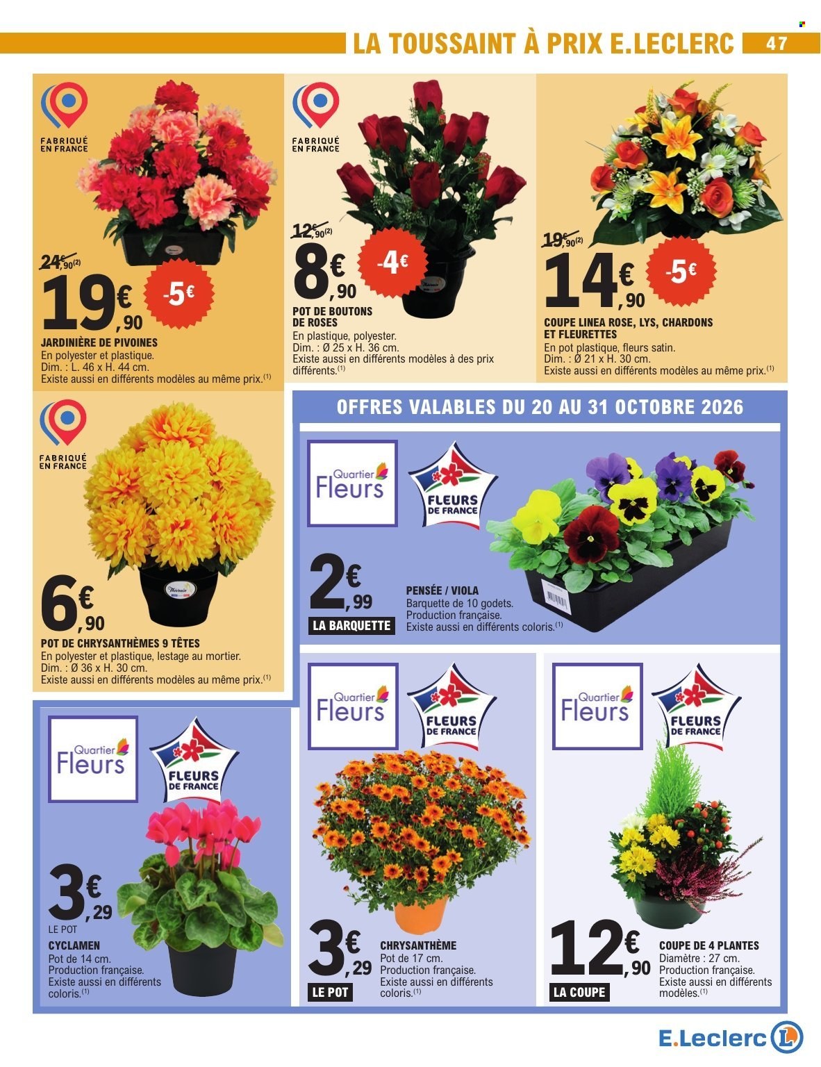 Catalogue E.Leclerc - 20/10/2026 - 31/10/2026. Page 47