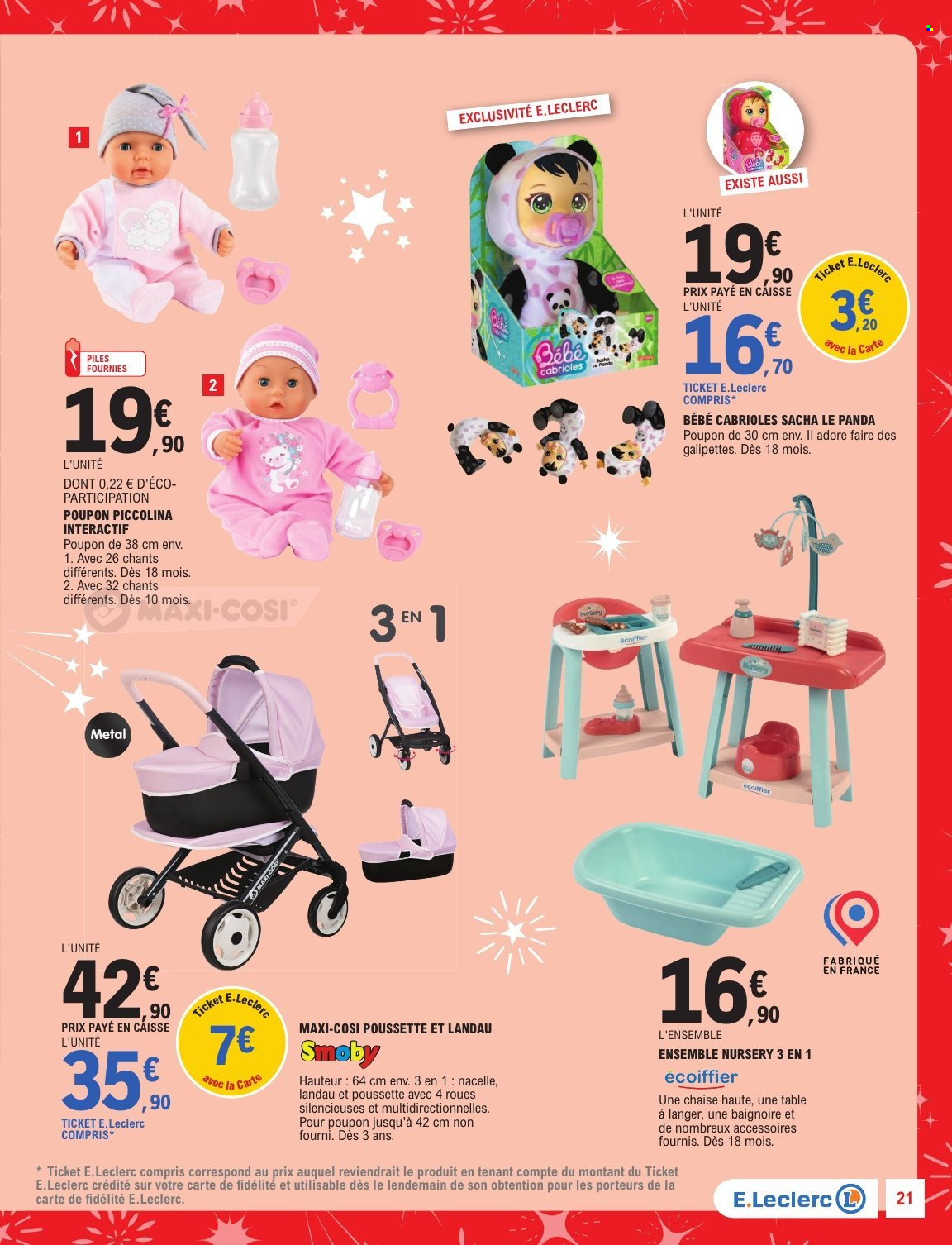 Catalogue E.Leclerc - 20/10/2026 - 05/12/2026. Page 21