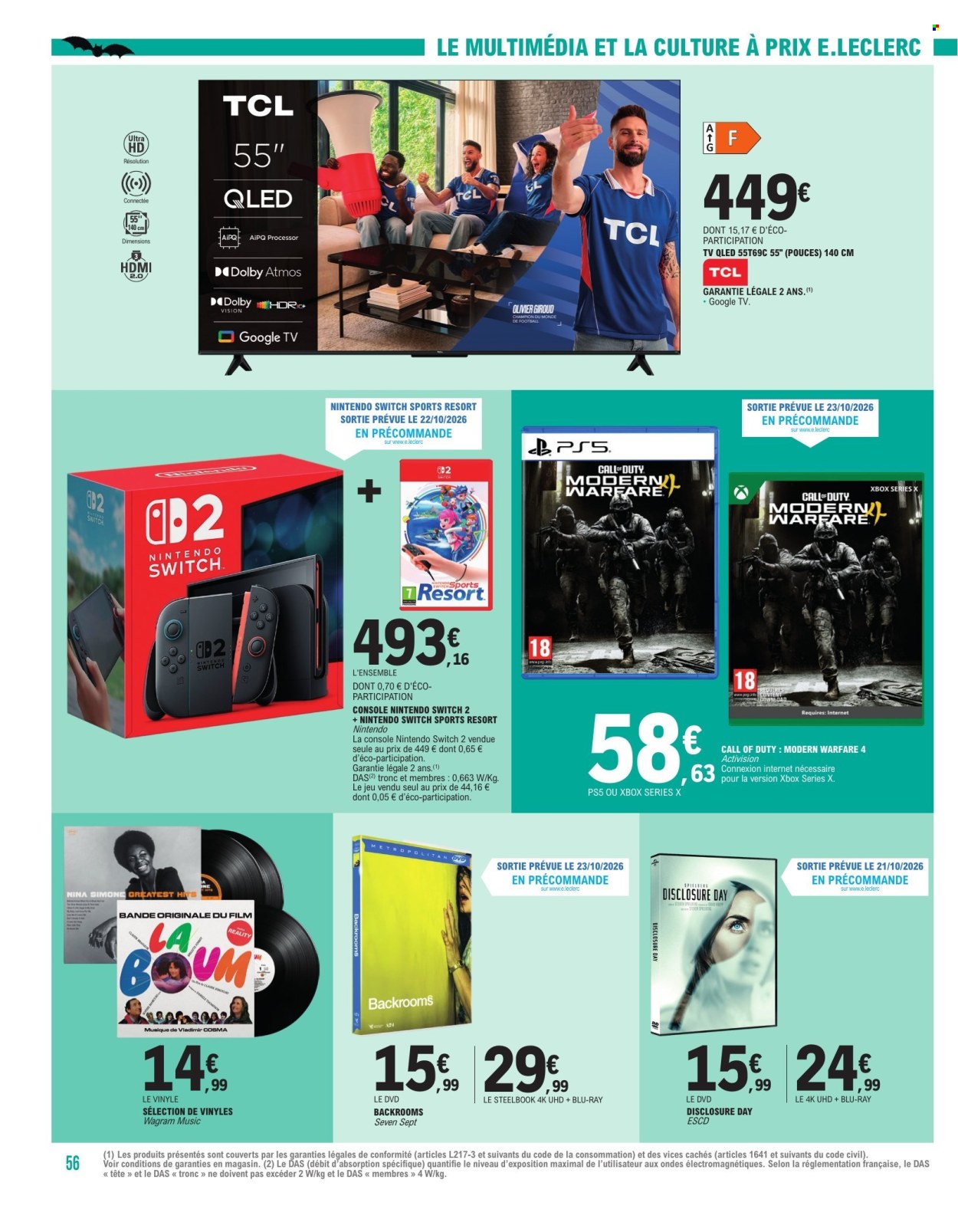 Catalogue E.Leclerc - 20/10/2026 - 31/10/2026. Page 56