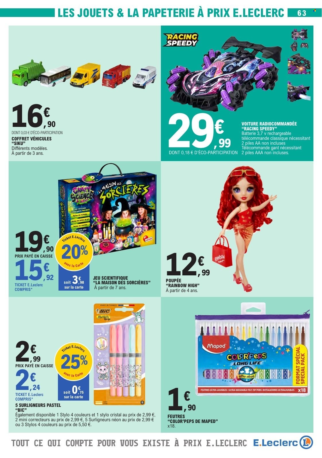 Catalogue E.Leclerc - 20/10/2026 - 31/10/2026. Page 63