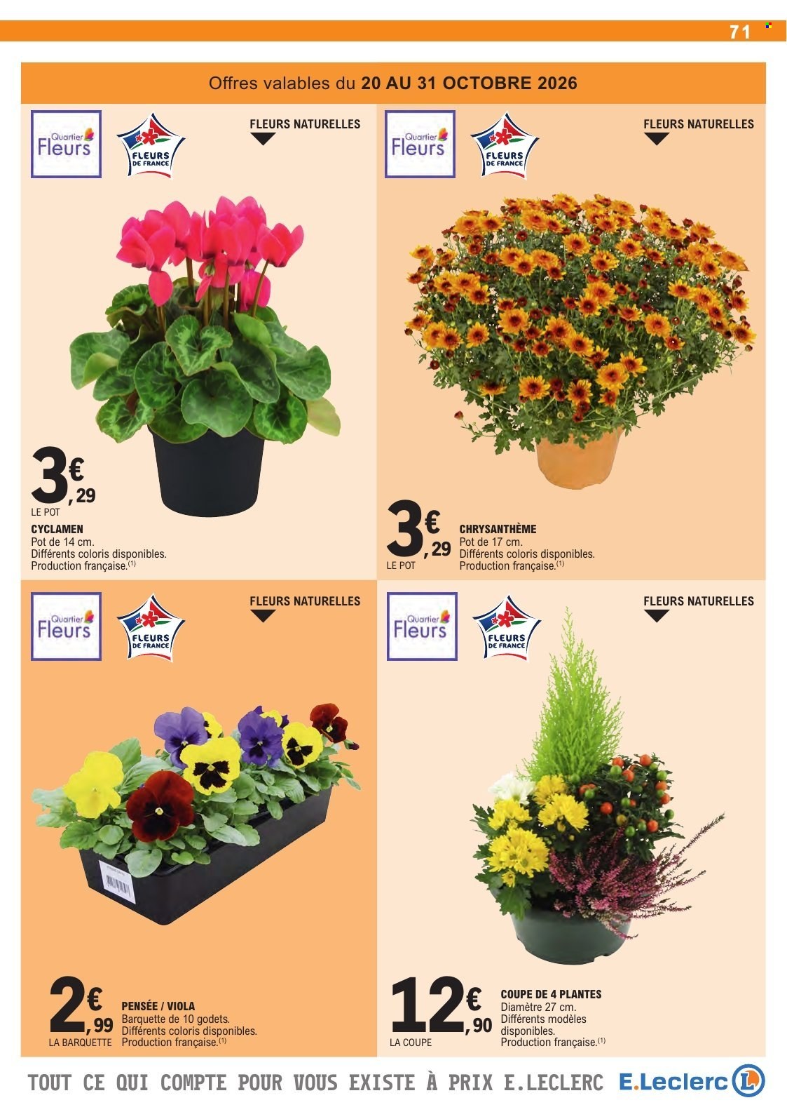 Catalogue E.Leclerc - 20/10/2026 - 31/10/2026. Page 71