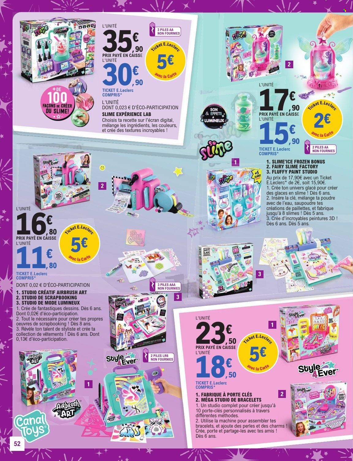 Catalogue E.Leclerc - 20/10/2026 - 05/12/2026. Page 52