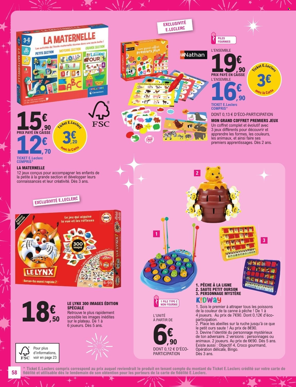 Catalogue E.Leclerc - 20/10/2026 - 05/12/2026. Page 58