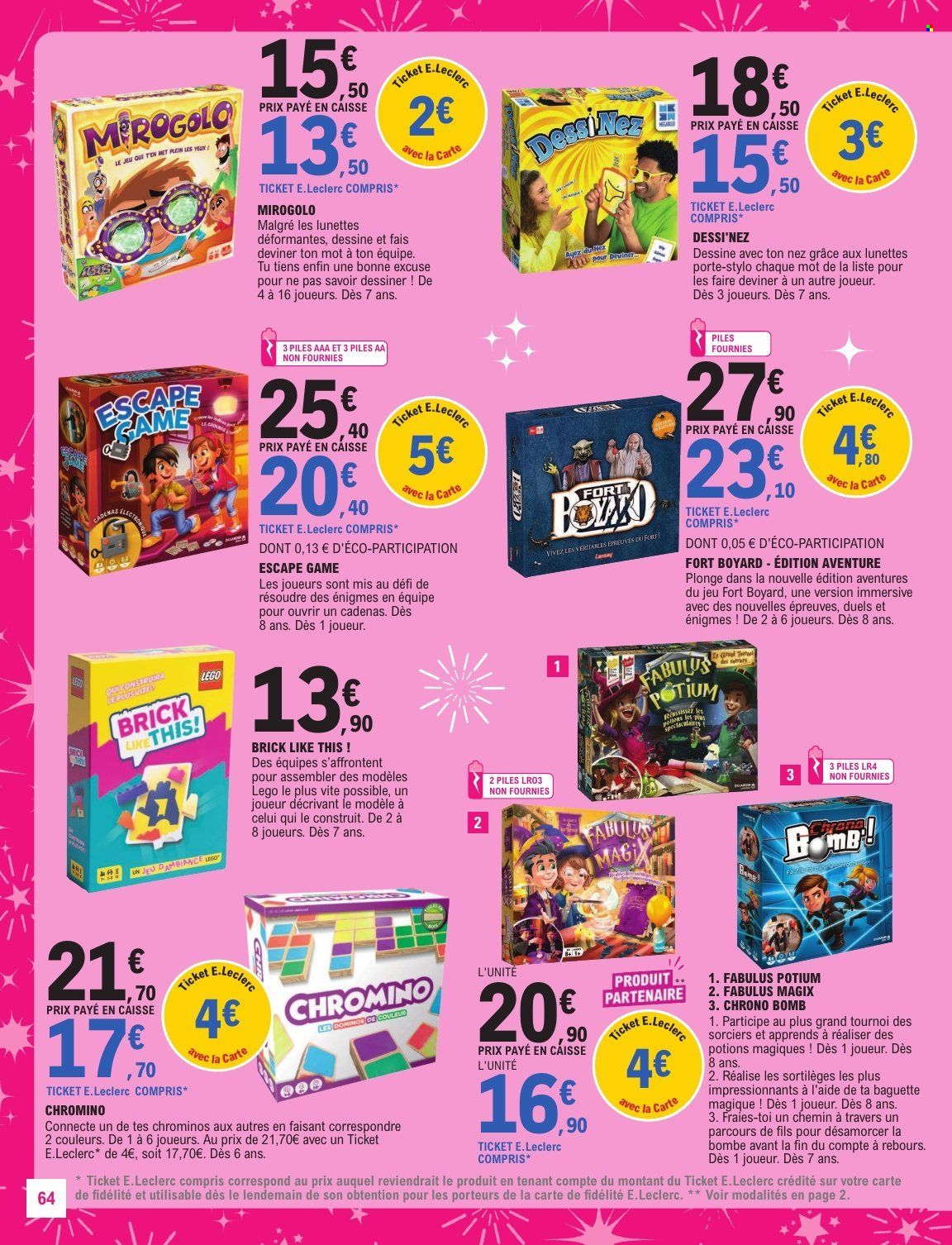 Catalogue E.Leclerc - 20/10/2026 - 05/12/2026. Page 64