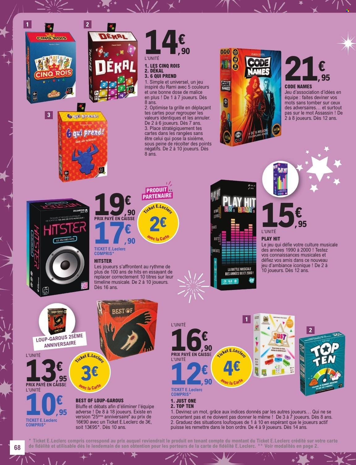 Catalogue E.Leclerc - 20/10/2026 - 05/12/2026. Page 68
