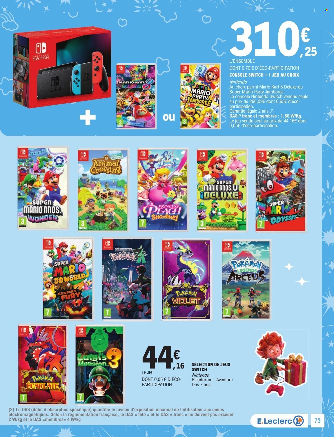 Catalogue E.Leclerc - 20/10/2026 - 05/12/2026. Page 73