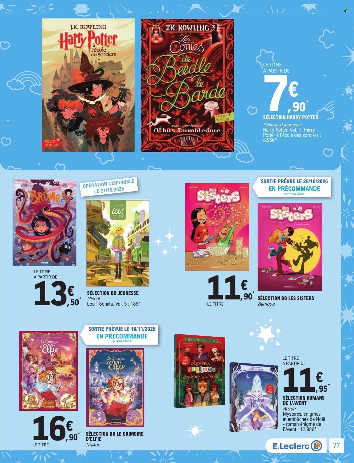 Catalogue E.Leclerc - 20/10/2026 - 05/12/2026. Page 77