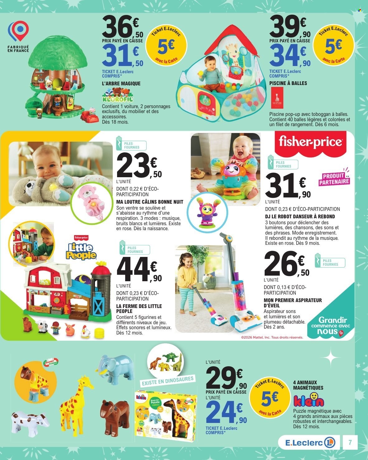 Catalogue E.Leclerc - 20/10/2026 - 05/12/2026. Page 7