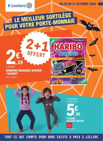 Catalogue E.Leclerc - 20/10/2026 - 31/10/2026.