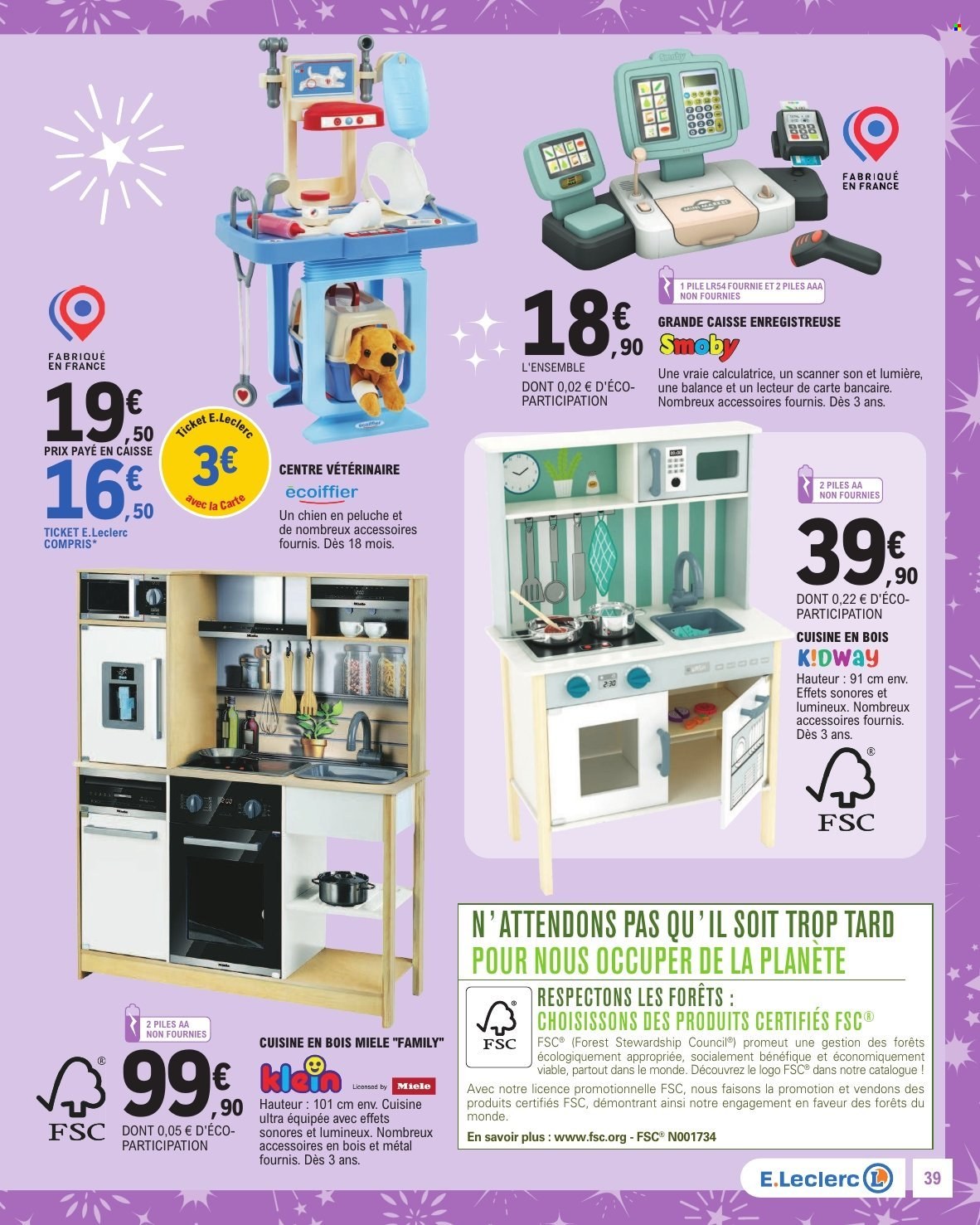 Catalogue E.Leclerc - 20/10/2026 - 05/12/2026. Page 39