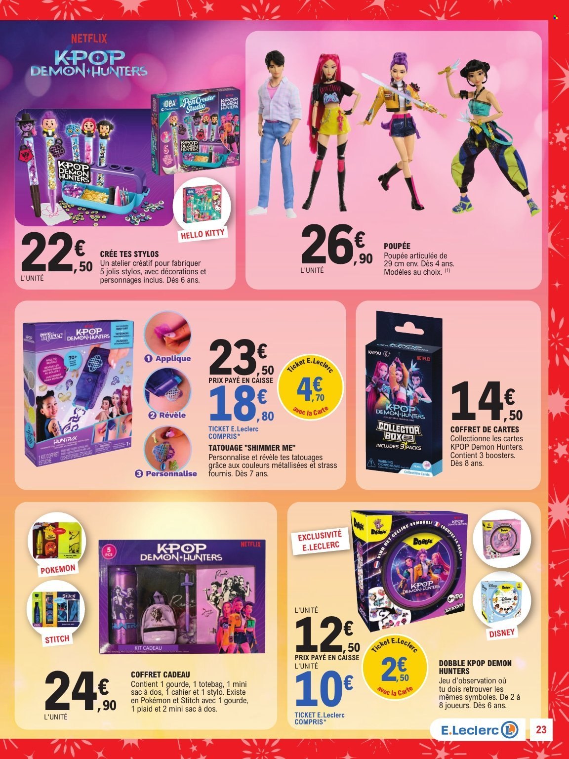 Catalogue E.Leclerc - 20/10/2026 - 05/12/2026. Page 23