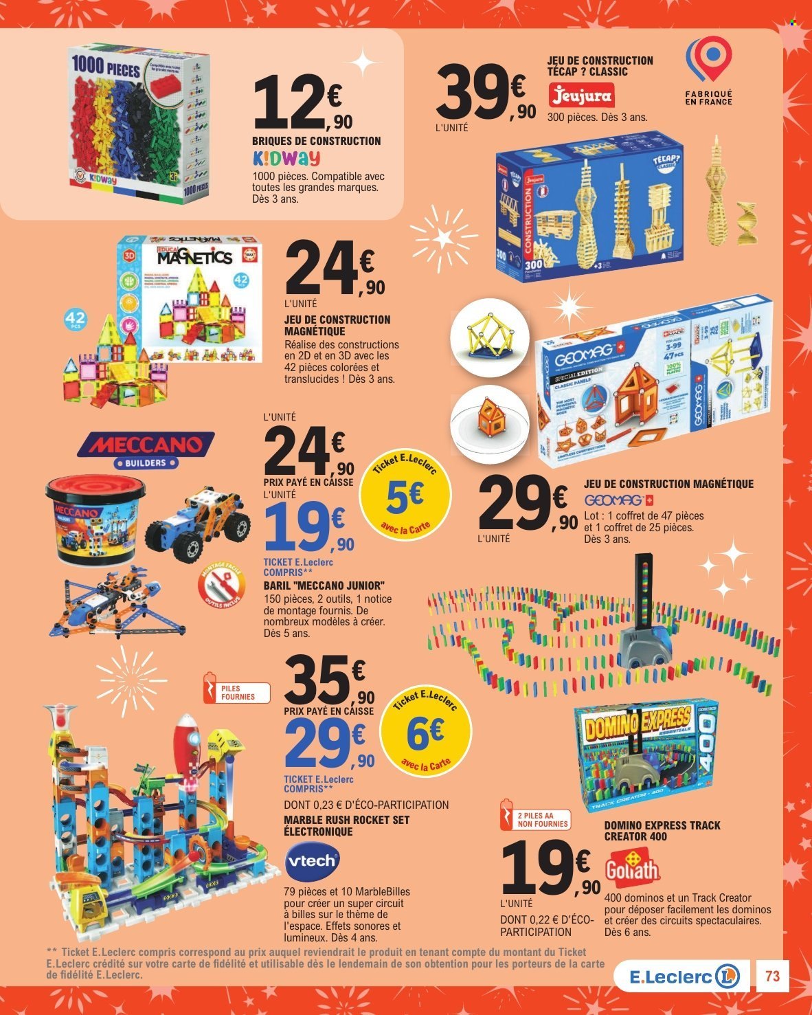 Catalogue E.Leclerc - 20/10/2026 - 05/12/2026. Page 73