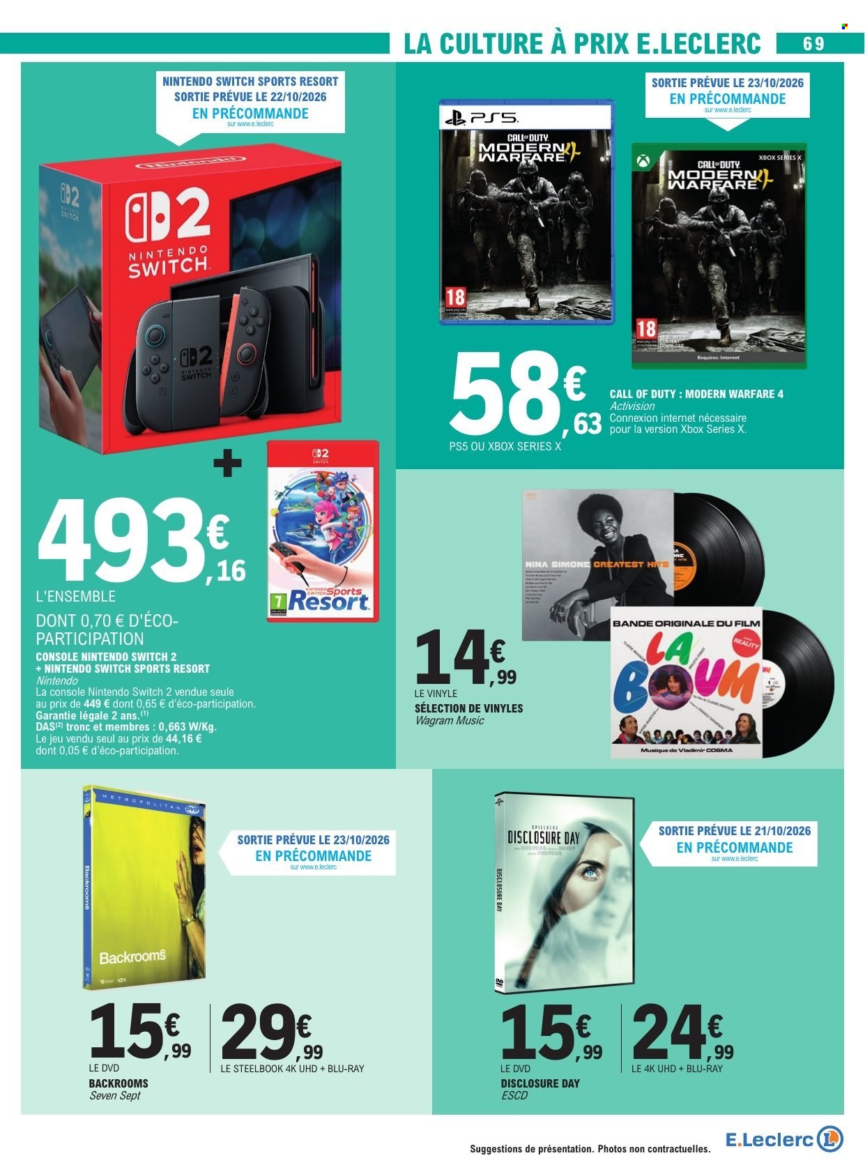 Catalogue E.Leclerc - 20/10/2026 - 31/10/2026. Page 69