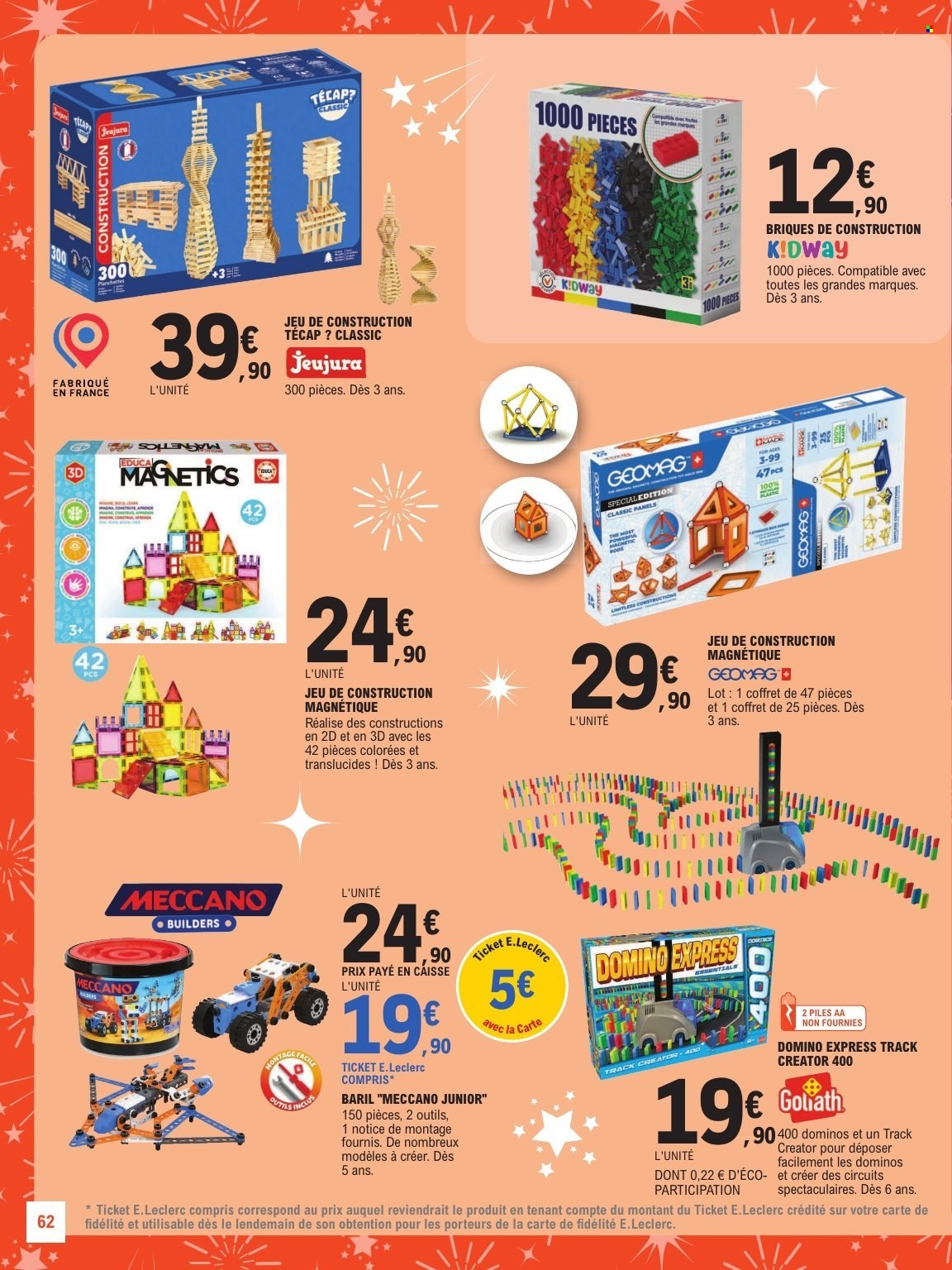 Catalogue E.Leclerc - 20/10/2026 - 05/12/2026. Page 62