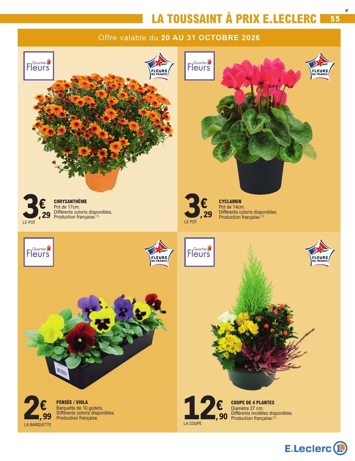 Catalogue E.Leclerc - 20/10/2026 - 31/10/2026. Page 55