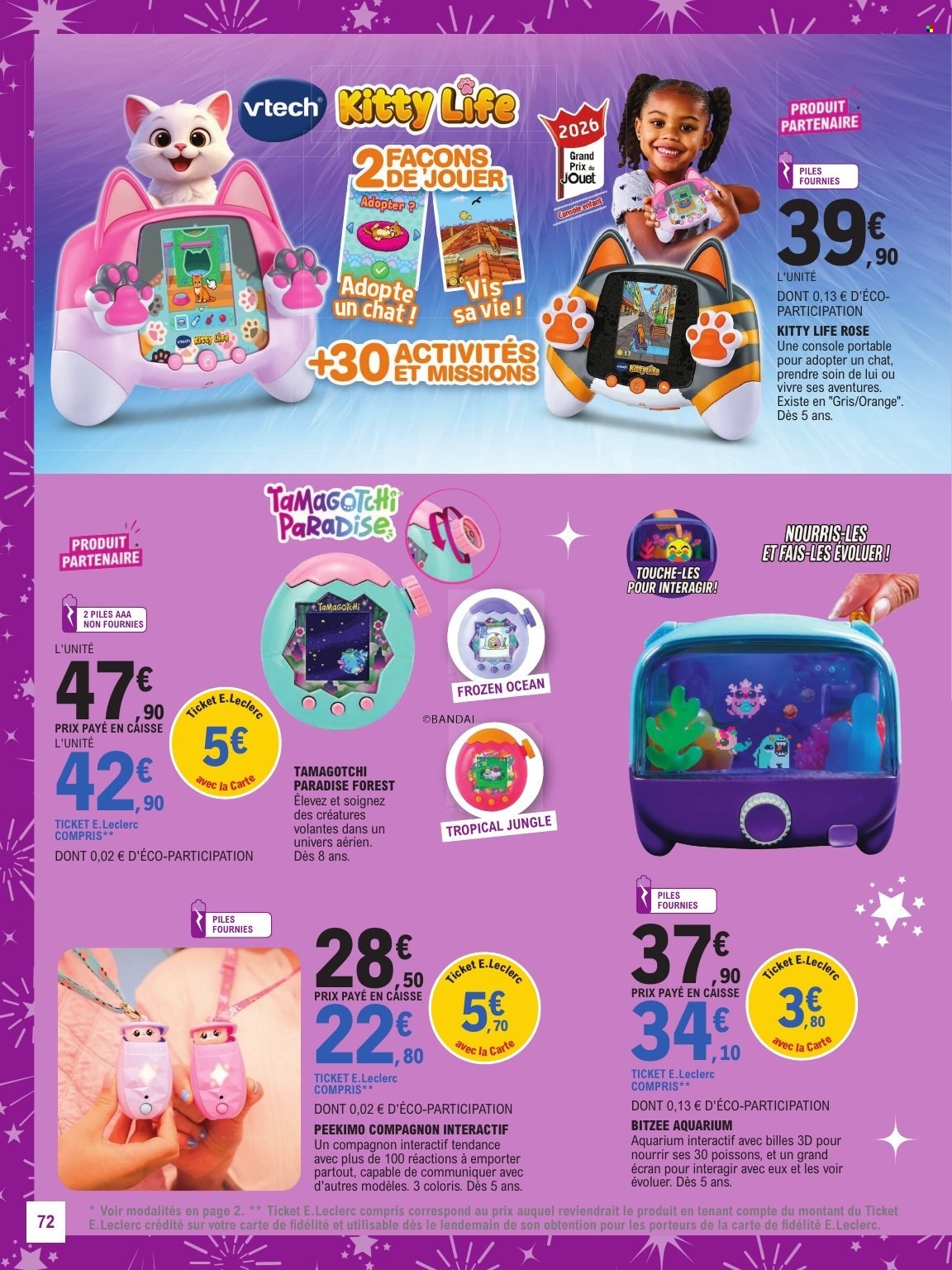 Catalogue E.Leclerc - 20/10/2026 - 05/12/2026. Page 72