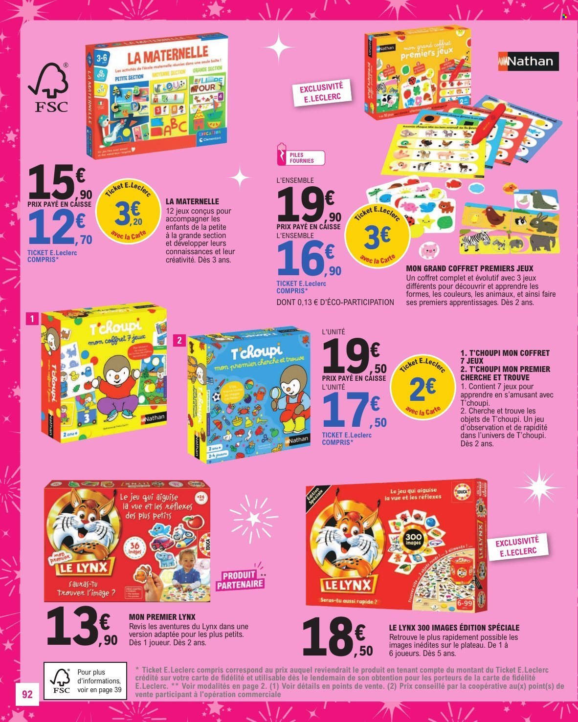 Catalogue E.Leclerc - 20/10/2026 - 05/12/2026. Page 92