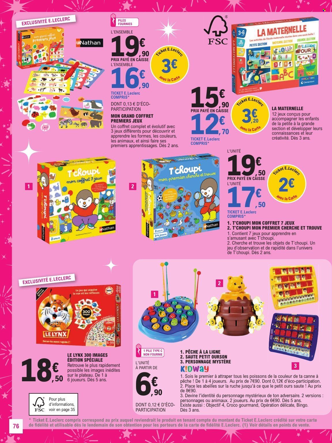 Catalogue E.Leclerc - 20/10/2026 - 05/12/2026. Page 76