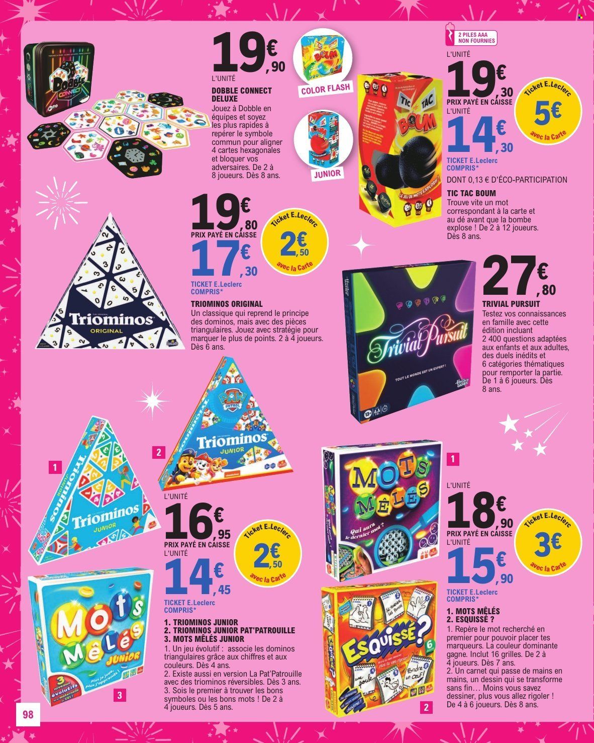 Catalogue E.Leclerc - 20/10/2026 - 05/12/2026. Page 98