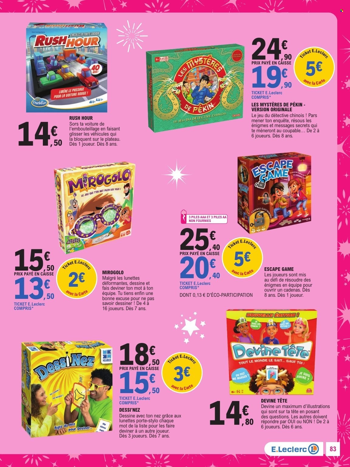 Catalogue E.Leclerc - 20/10/2026 - 05/12/2026. Page 83