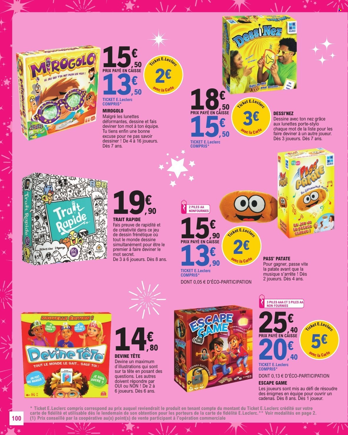 Catalogue E.Leclerc - 20/10/2026 - 05/12/2026. Page 100