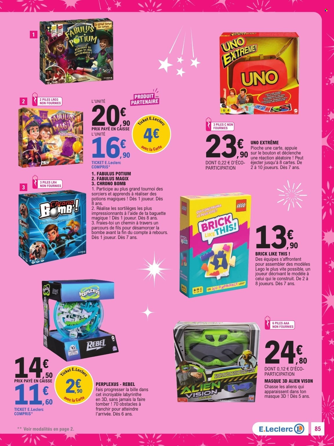 Catalogue E.Leclerc - 20/10/2026 - 05/12/2026. Page 85