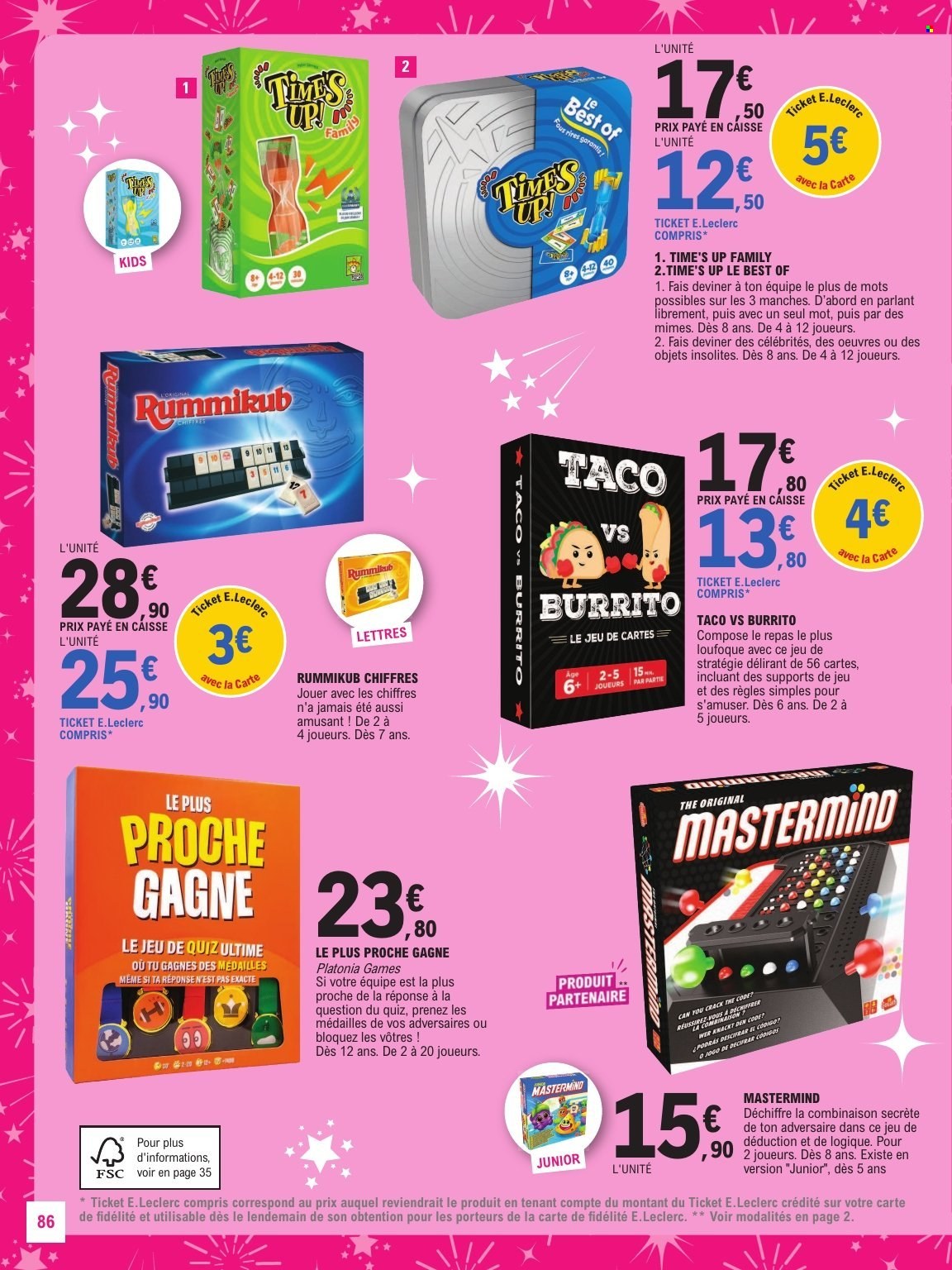 Catalogue E.Leclerc - 20/10/2026 - 05/12/2026. Page 86