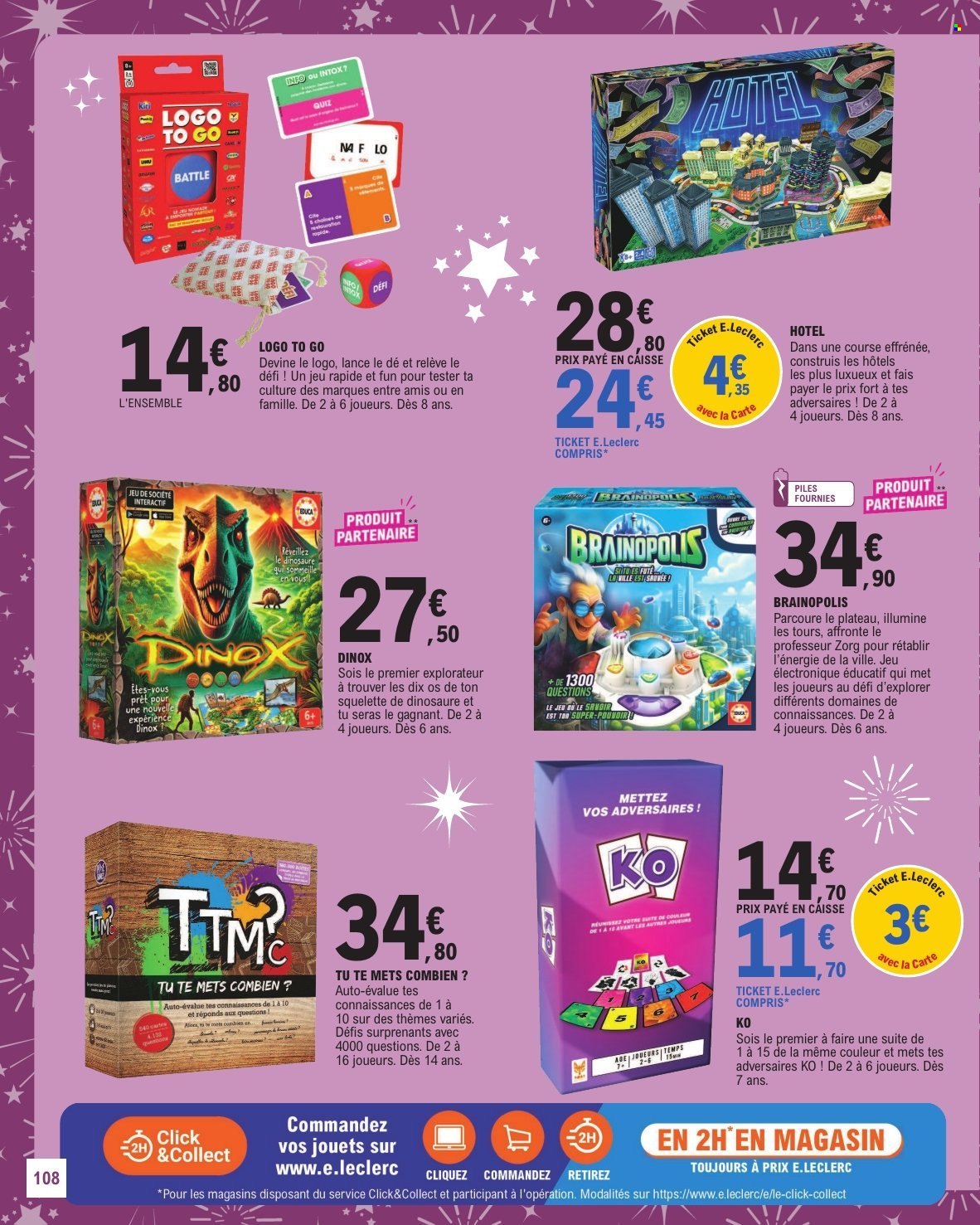 Catalogue E.Leclerc - 20/10/2026 - 05/12/2026. Page 108