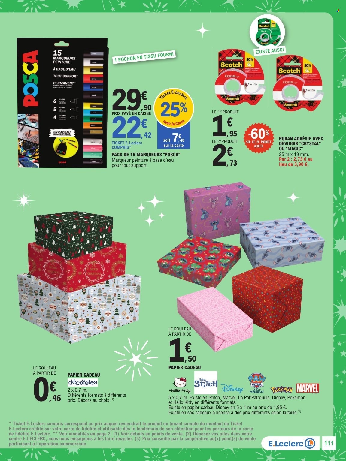 Catalogue E.Leclerc - 20/10/2026 - 05/12/2026. Page 111