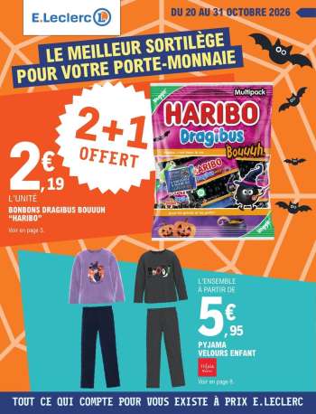 Catalogue E.Leclerc - 20/10/2026 - 31/10/2026.