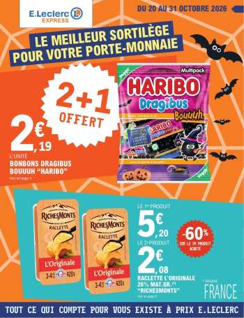 Catalogue E.Leclerc - 20/10/2026 - 31/10/2026.