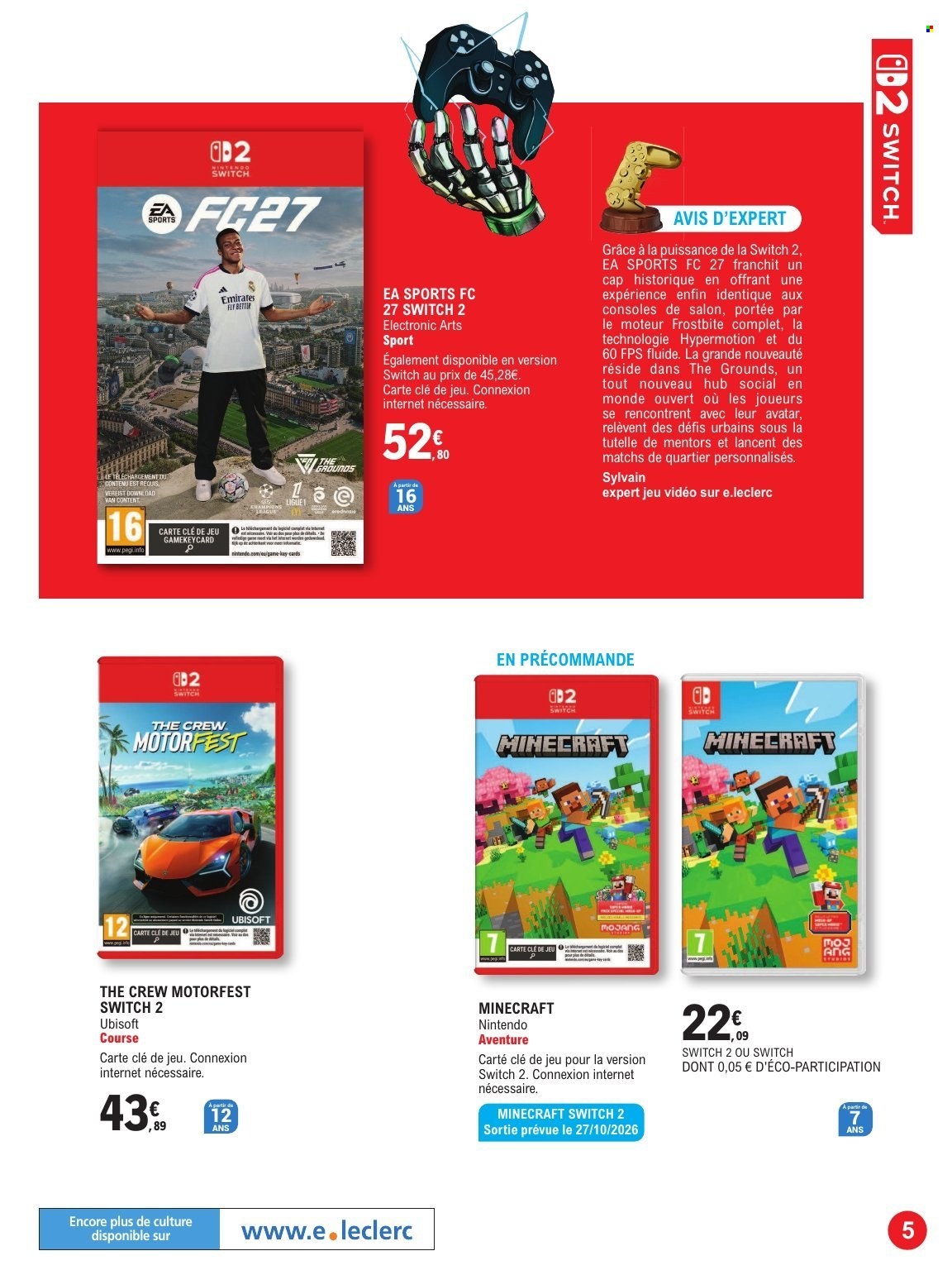 Catalogue E.Leclerc - 20/10/2026 - 07/11/2026. Page 5
