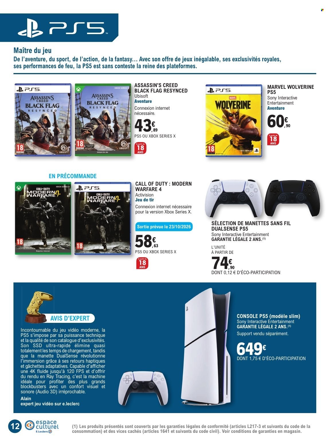Catalogue E.Leclerc - 20/10/2026 - 07/11/2026. Page 12