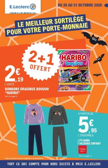 Catalogue E.Leclerc - 20/10/2026 - 31/10/2026.