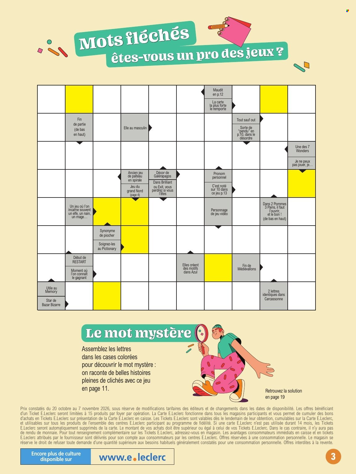 Catalogue E.Leclerc - 20/10/2026 - 07/11/2026. Page 3