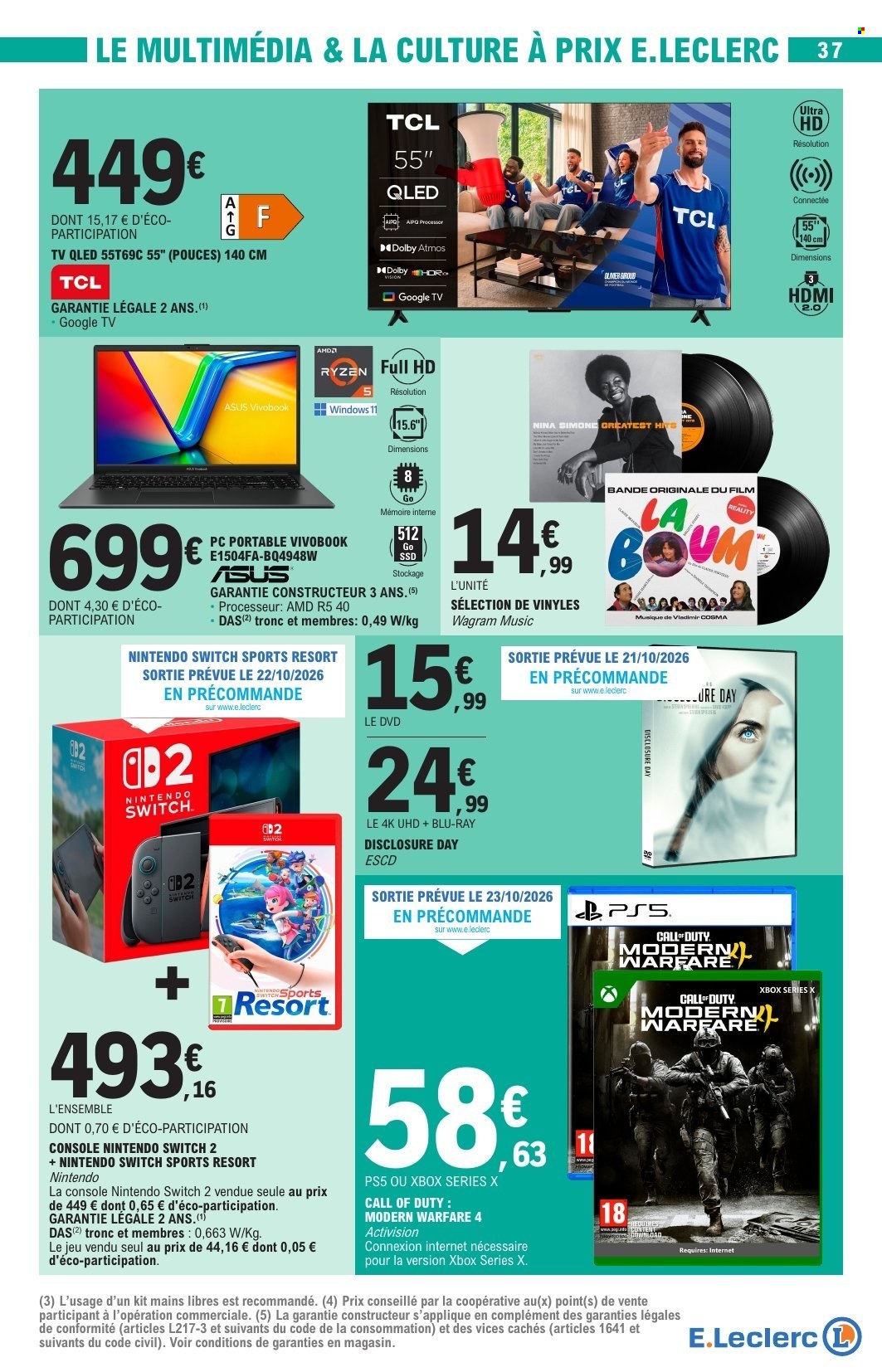 Catalogue E.Leclerc - 20/10/2026 - 31/10/2026. Page 37