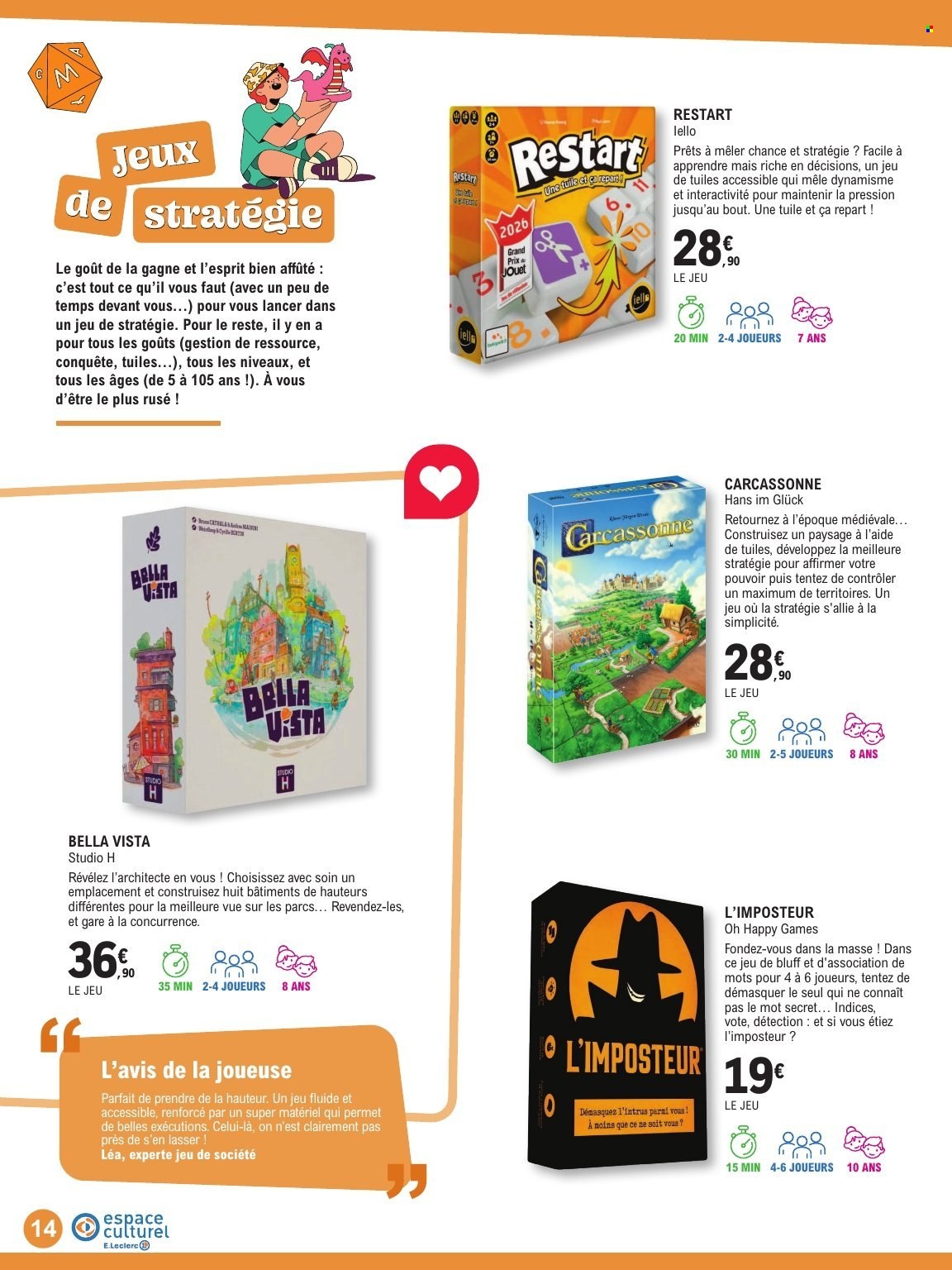 Catalogue E.Leclerc - 20/10/2026 - 07/11/2026. Page 14