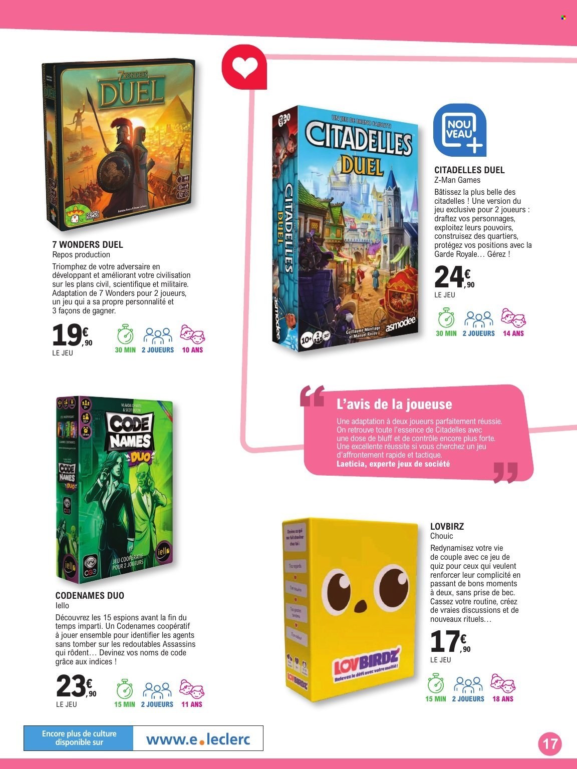 Catalogue E.Leclerc - 20/10/2026 - 07/11/2026. Page 17