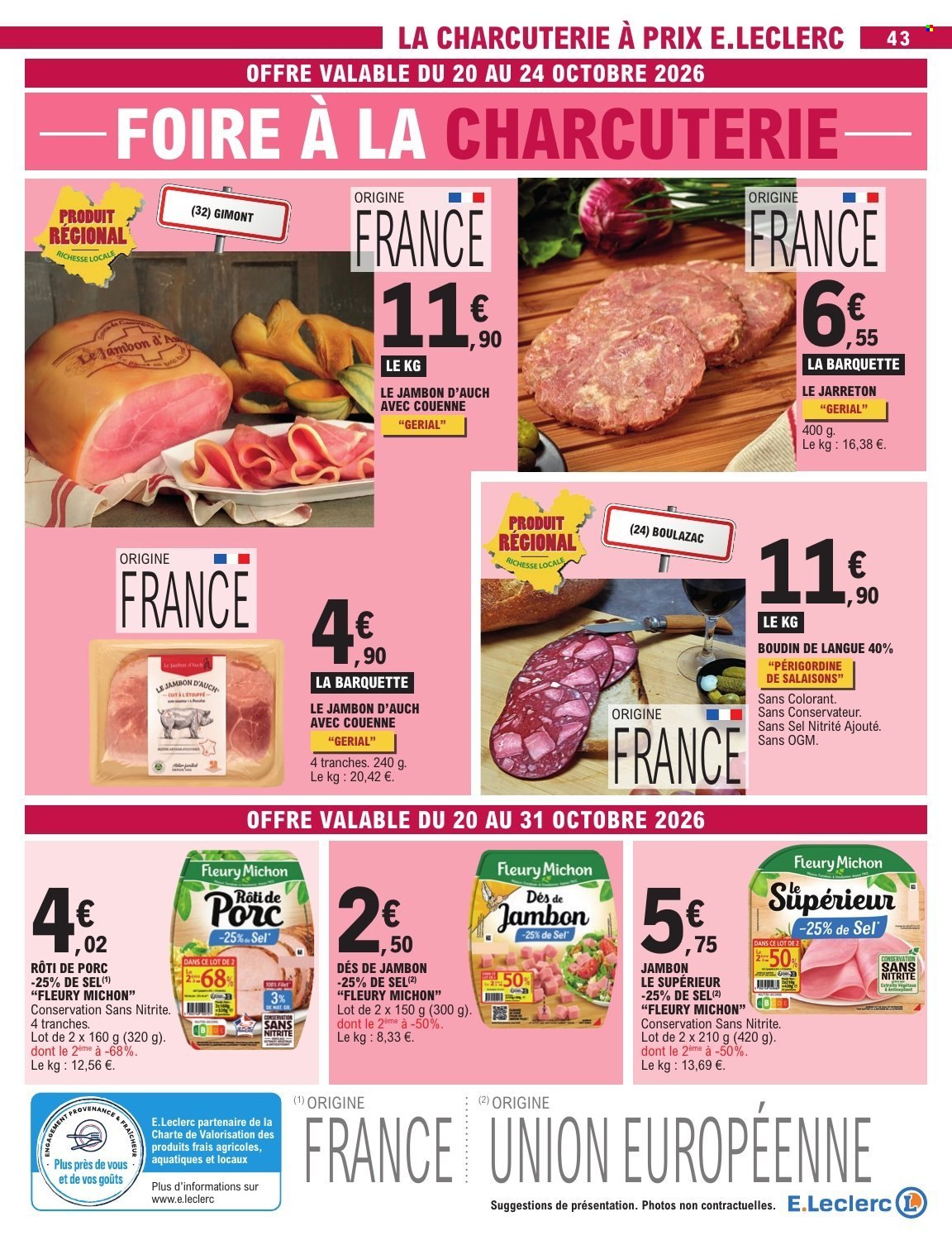 Catalogue E.Leclerc - 20/10/2026 - 31/10/2026. Page 43